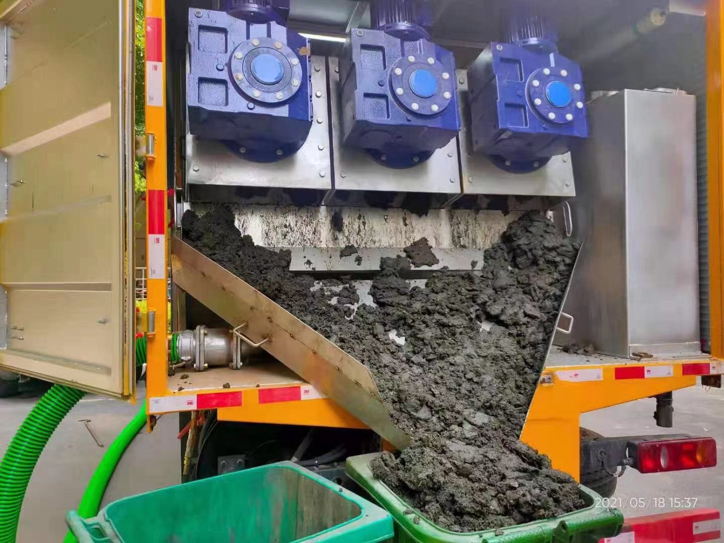 漾濞化粪池清掏城市维护站-泥浆净化干湿分离处理